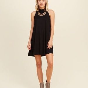 Mock Neck Ribbed dress